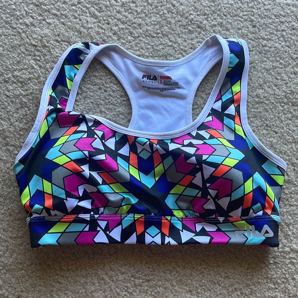 Women’s Fila Sports bra sz L